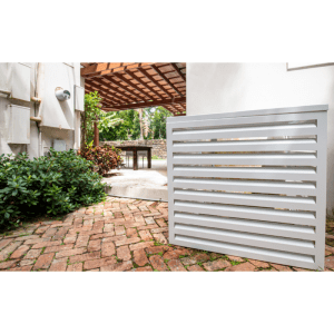Aluminium Central AC Cover - Off White - Image 5