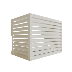 Aluminium Mini-Split AC Cover - Off White - Image 4