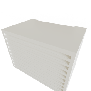 Aluminium Mini-Split AC Cover - Off White - Image 5