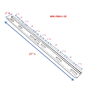 Folding Mounting Bracket for Mini Split Unit with Leveler - Image 3