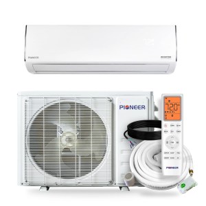 Pioneer® Diamante Essenza™ 36,000 BTU 17 SEER2 230V High-Wall Ductless Mini-Split Air Conditioner Inverter Heat Pump with 16 Ft. Kit