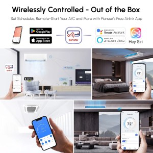 Pioneer® Multi (6) Circuit Quantum Ultra Series 22.5 SEER2 Hexa Zone Outdoor Section Inverter++ Energy-Star Air Conditioner Heat Pump 230V - Image 6